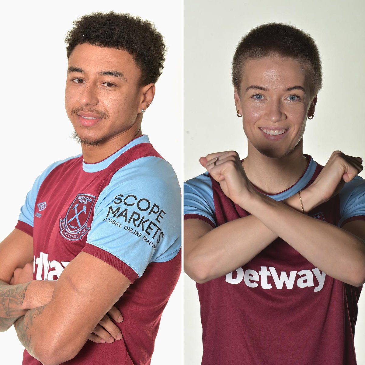 To celebrate ours and <a href="/WestHam/">West Ham United</a>'s January signings, we have a HUGE giveaway! 👀

To be in with a chance of winning signed shirts from <a href="/dagnybrynjars/">Dagný Brynjarsdóttir</a> and <a href="/JesseLingard/">Jesse Lingard</a> all you need to do is...

1️⃣ RT this tweet
2️⃣ Follow us!

We'll pick one lucky winner on March 21st. Good luck! 🤞