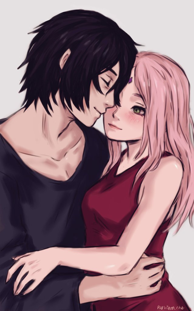 👩‍❤️‍💋‍👨
#sasusaku