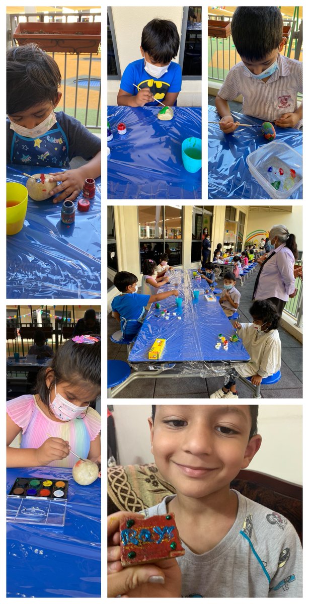shivanib80's tweet photo. #WellbeingatNMS #Stonepainting #KG1ERobustRabbits #NMSSpringCamp #Wonderopolis #Playpen @gemsnms_alkhail @NMSKindergarten @Susanna_Porob @MichelleVerghe1 https://t.co/i1a9GkTa6q