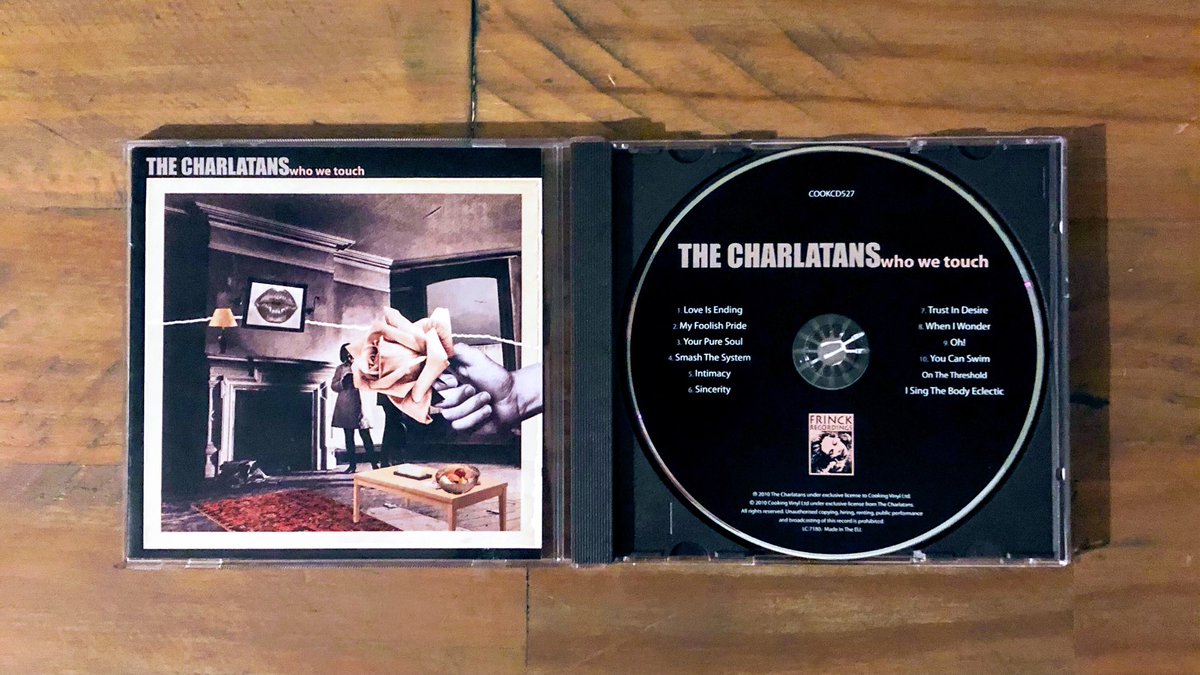 105 @thecharlatansWho We TouchJon Brookes powerful pounding drums kick off WWT. Smash The System is one of their best ever tracks and Trust In Desire should’ve reached more ears. Band in transition, but definitely not a spent force... #AtoZMusicChallenge #AtoZMusicCollection