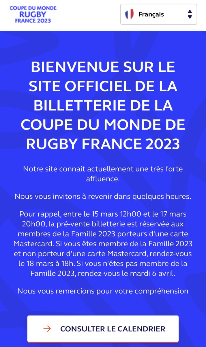 aKdoc_'s tweet photo. Un visionnaire ce Claude Atcher ! 👌🏻
#RWC2023 #FileDattente #VenteBillets https://t.co/mVPThAHQno