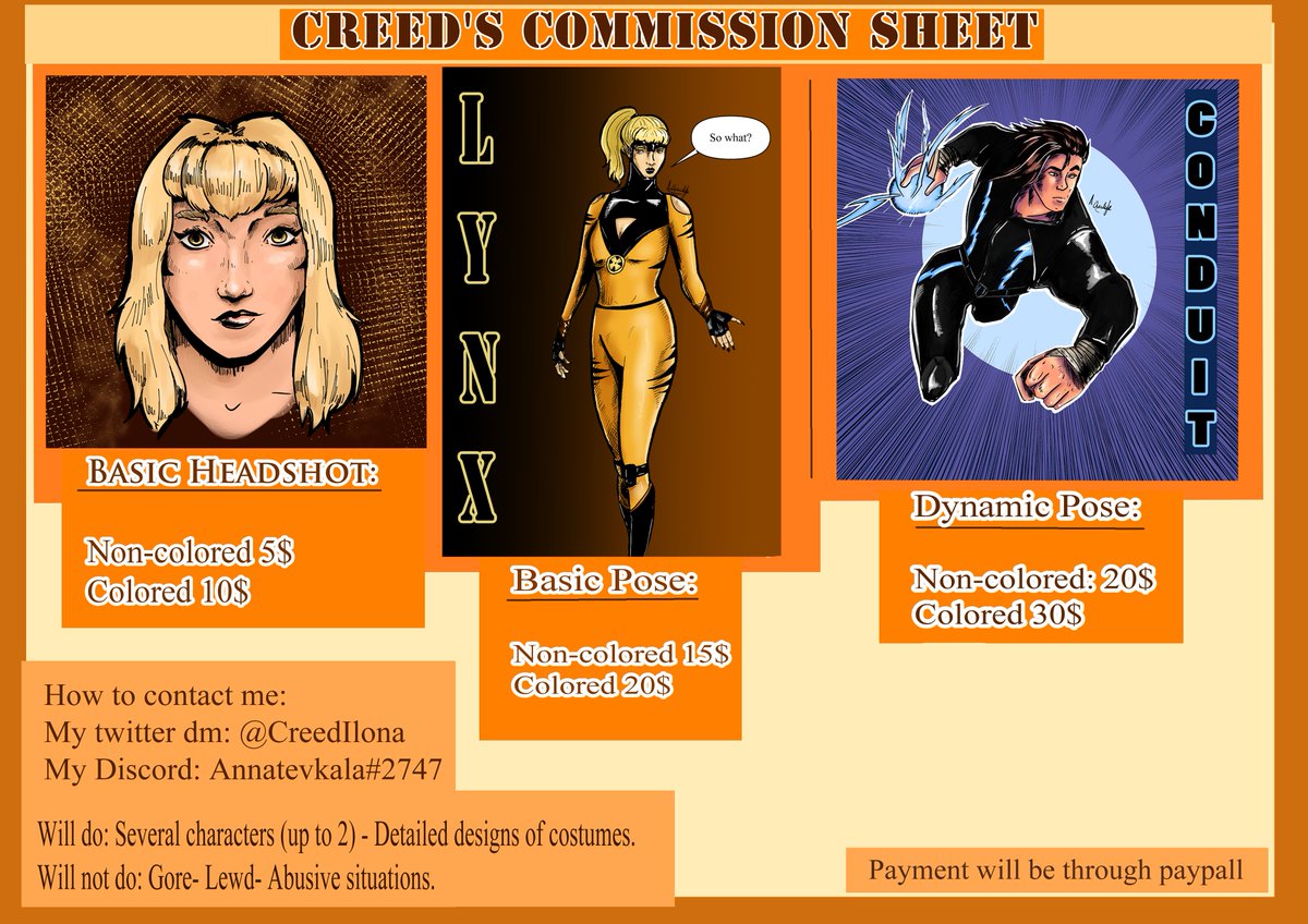Artistic Creed (Commissions open 0/7) tweet media