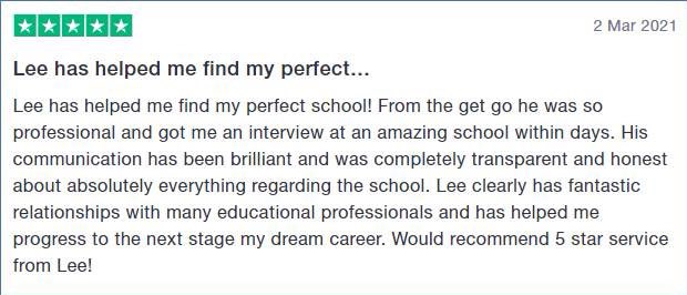 Always nice to receive a surprise review online!