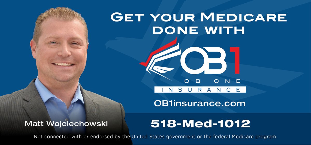 OB1Insurance's tweet image. We serve upstate NY &amp;amp; the greater Capital Region offering:

✅ Medicare Advantage Plans
✅ Medicare Supplements
✅ Critical Illness
✅ Life Insurance
✅ Property Insurance
✅ Casualty Insurance

To learn more about our coverage policies contact us or call today! 518-661-6300