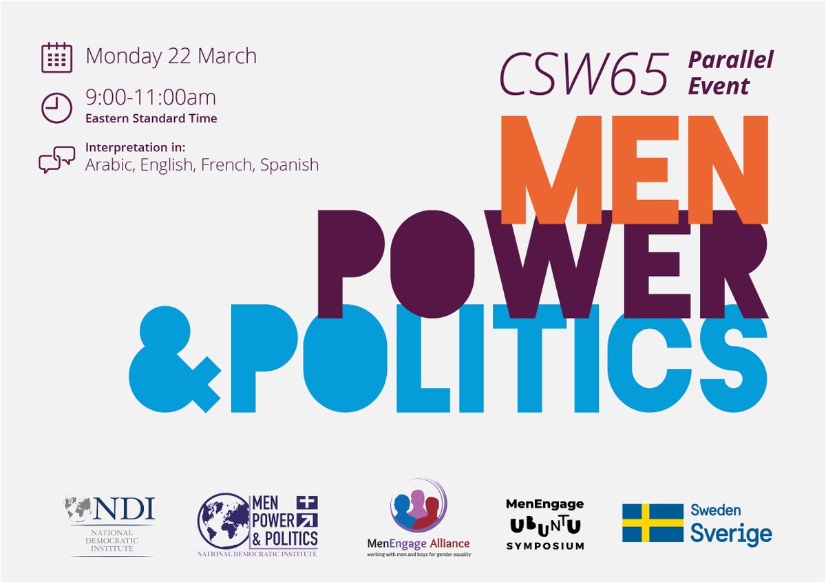 The #UbuntuSymposium is taking a break for 3 weeks as our partners and members engage in #NGOCSW65VirtualForum and #GenerationEquality Forum #Mexico, including this #NGOCSW Parallel Event