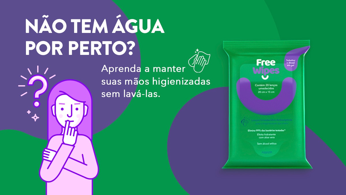 FreeWipesBrasil's tweet photo. “A gente só precisa lavar as mãos depois de usar o banheiro e antes de comer, né?” ERRADO! É importante higienizar sempre as mãos. Confira como higienizar as mãos até mesmo quando não temos água e sabão por perto. https://t.co/a9jFn9v3WH https://t.co/x4rNWQsDPa