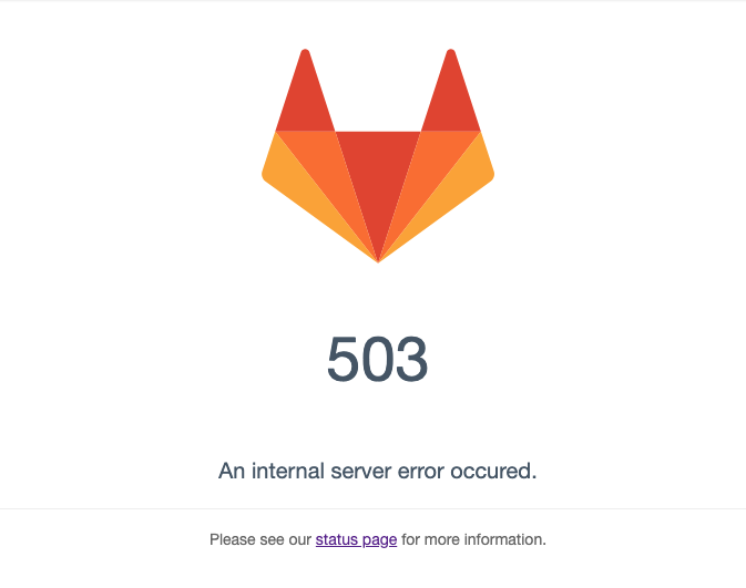 BishalKC's tweet photo. Great start of the day..
@gitlab @githubstatus #gitlab #gitlab503 https://t.co/EmbLKIefcF