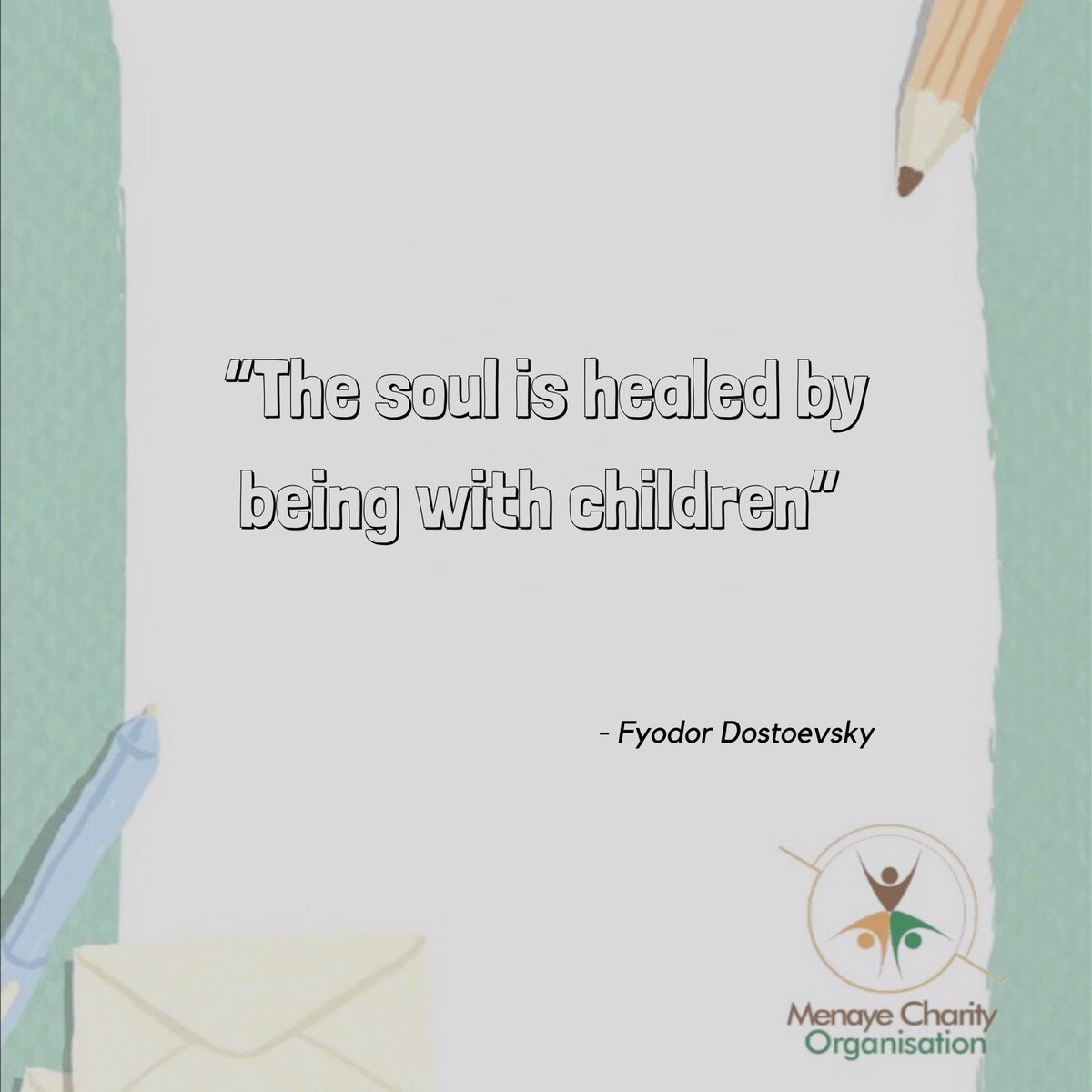 MenayeCharity's tweet photo. After spending time with kids, you can absolutely attest to the accuracy of that statement. Hugs and smiles that will melt your heart and heal your soul. https://t.co/4bUUvRbMNd