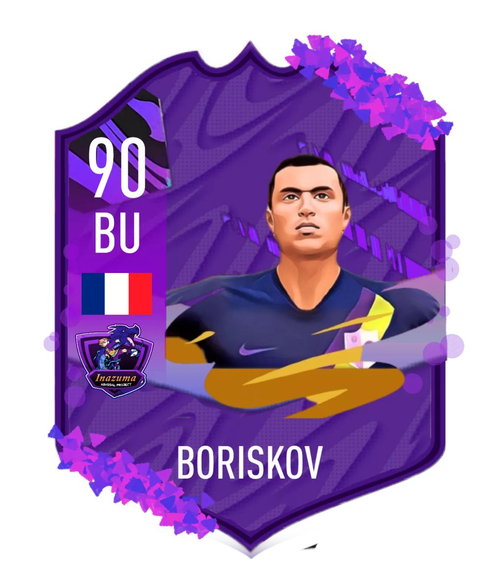 Aujourd'hui, on commence avec Boriskov ancien défenseur devenu attaquant, un occasions un but voilà ce qu'il lui faut.... Force et honneur !! <a href="/IinazumaFC/">TME Inazuma</a> @AbyssalProject