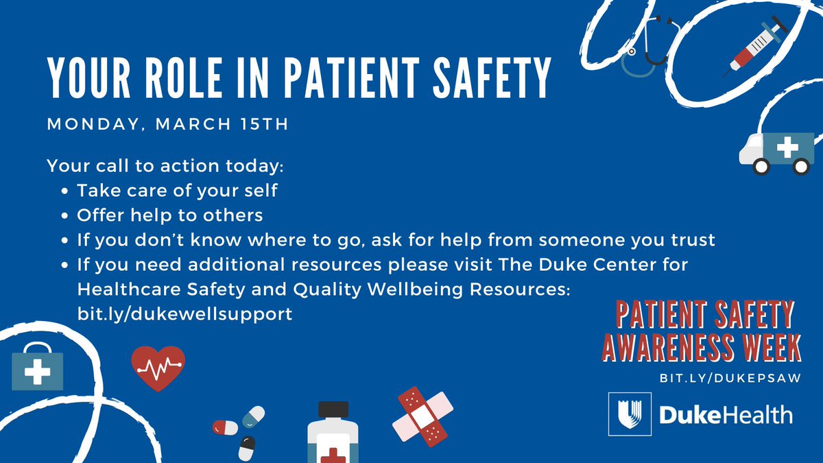 Duke Center for Healthcare Safety and Quality tweet media