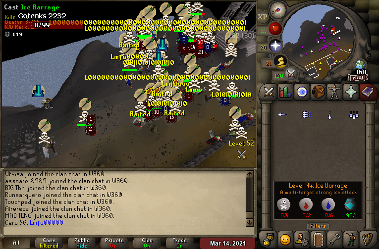 OSRS_VR's tweet photo. Clump after Clump on Sunday afternoon ft. DK, Liths, Vitality, Rage/SV

Topic: https://t.co/uD6VNz9B6t https://t.co/oeZKZ9nAW1
