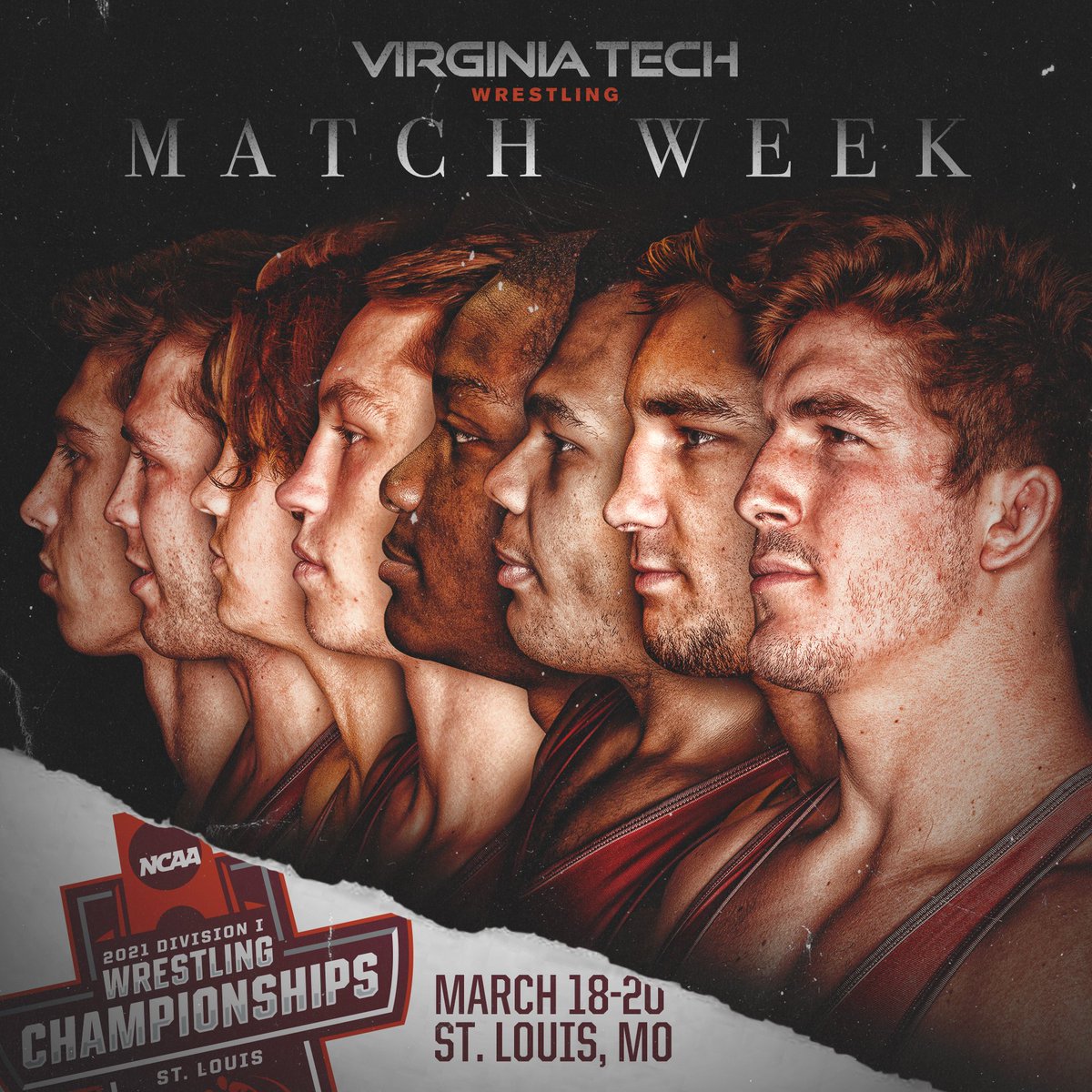 HokiesWrestling's tweet photo. 🔥𝐌𝐀𝐓𝐂𝐇 𝐖𝐄𝐄𝐊🔥

The time is finally here. Unfinished business and new opportunities await in St. Louis 👊

#ALLINALLTHETIME🦃 https://t.co/djKWAydLno