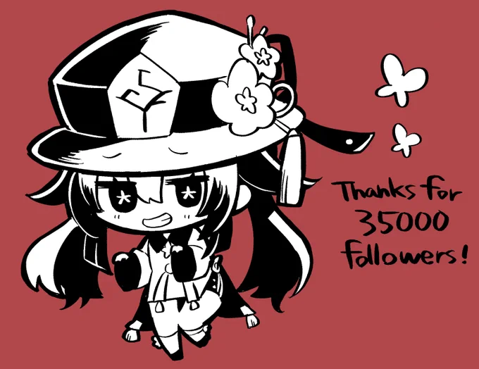 35000フォローありがとうございます?? 