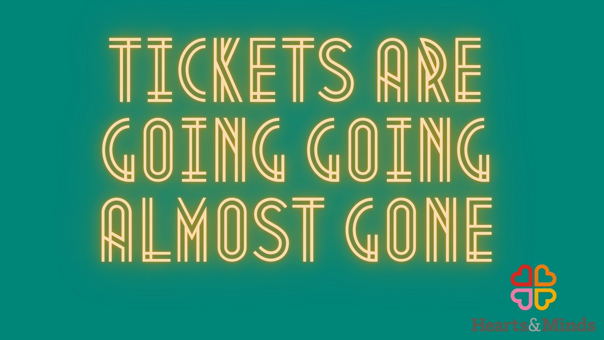 Tickets to our Conversation Space event on 24th at 10:30am are almost all gone. If you'd like to join us, click the link below, but be quick there's less than a handful of spaces left! eventbrite.co.uk/e/the-conversa… #ConversationSpace #HeartsandMindsPartnership