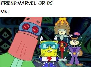 Justice League Spongebob Justice Intentions Studio Spongebob Patrick