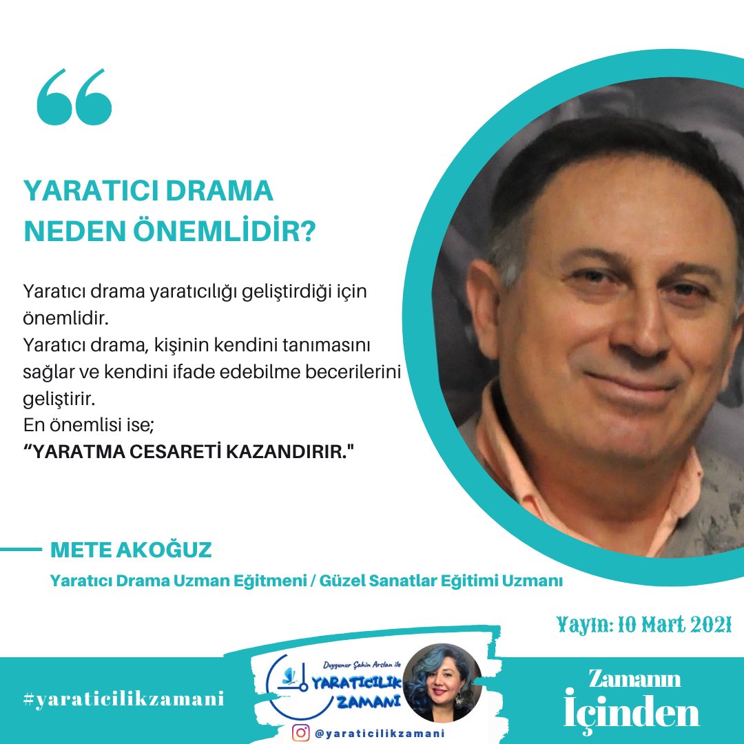 yaraticilikzmn's tweet photo. #yaratıcılık ZAMANI(n) İÇİNDEN
@YARATICIDRAMA1 🦋 @duygunursahin 
⏰ZAMAN YARATICILIK ZAMANI
#creativitytime #yaraticilikzamani #yaratıcıdrama #drama #creativedrama #egitimdeyaratıcıdrama #egitimdedrama #oyun #doğaçlama #çocuk #dramalideri #yaratıcıdüşünme #egitimdeyaratıcılık https://t.co/bkaTaW7RRN