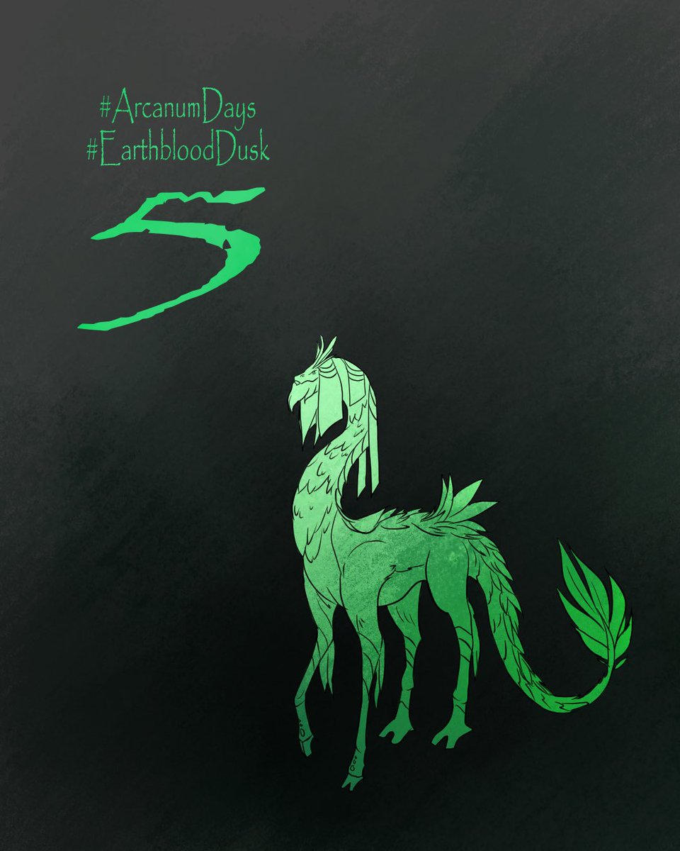 FIVE DAYS

Did you know <a href="/mandrakne/">🌸Mandrakne 🌟|| COMMISSIONS OPEN ✨</a> and I started discussing #ArcanumDays last February? #EarthbloodDusk has been planned for a year!🌄

#tdpart #thedragonprince