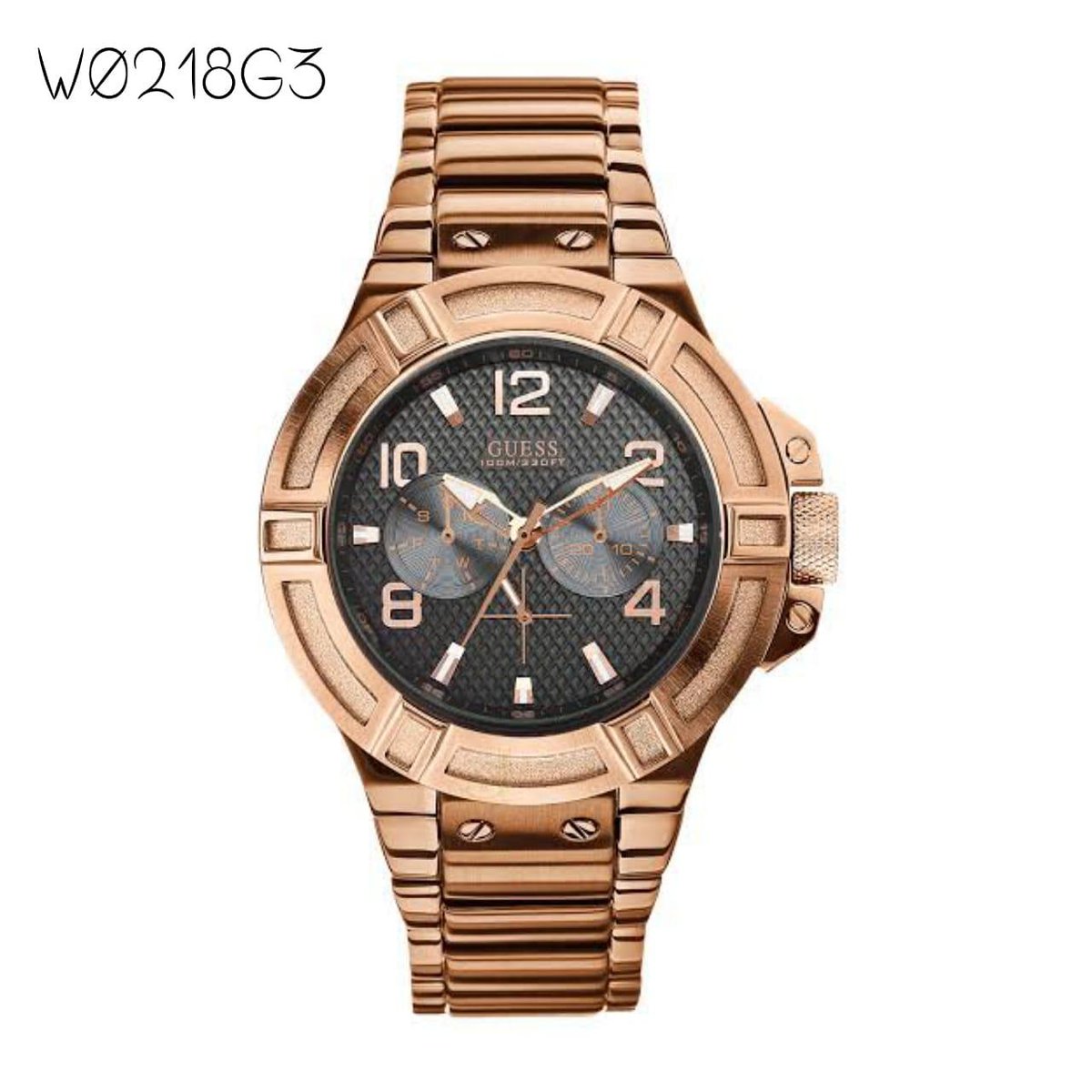 Jam tangan pria 
GUESS W0218G3

Spesifikasi : Original, Dia. 45mm, Body stainless, Tali stainless, Baterai, Chronograph, Kaca mineral glass

Kelengkapan : Box ori + Buku garansi + Paper bag

Harga Rp 7xx.xxx,-
WA 085338008472