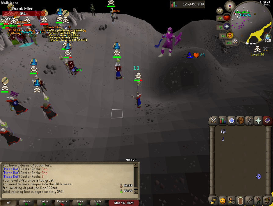 OSRS_VR's tweet image. Clumps &amp;amp; Claws.
Thanks @25_Buttholes for the donations last night.