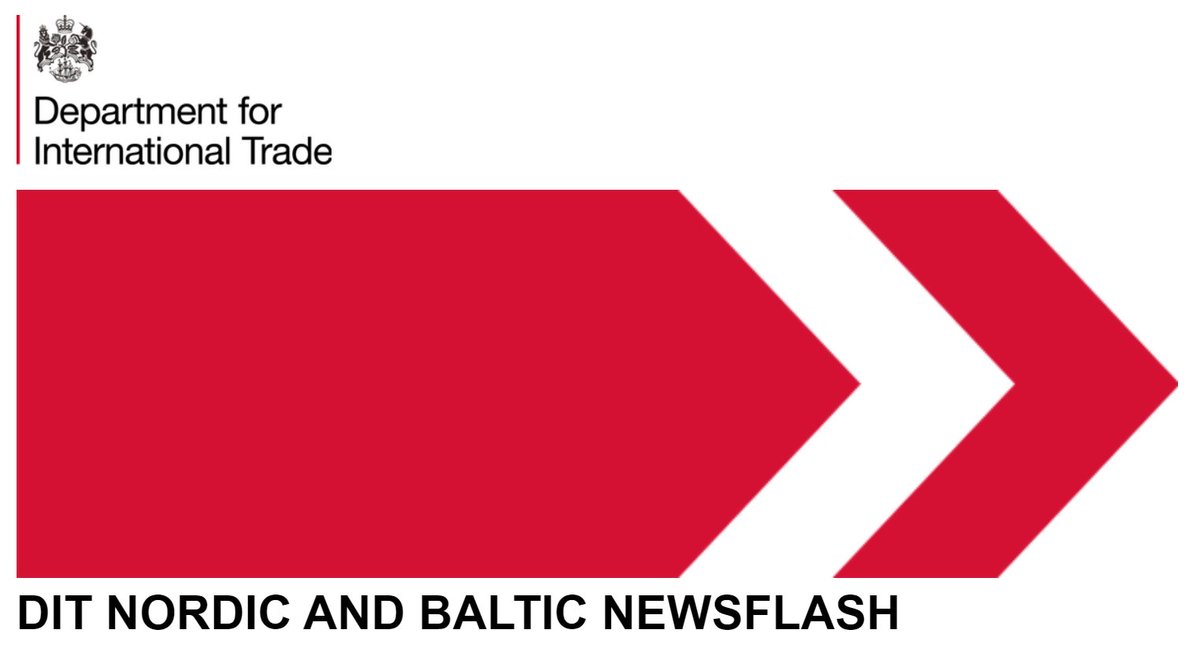 UKinNorway's tweet photo. The March edition of the @tradegovuk Nordic & Baltic Newsflash is out!
✅Guidance on trade with the UK
✅Info about the #TechRocketship Awards
✅Webinars.
Subscribe to the Newsflash here: https://t.co/h4NIkIbnux https://t.co/hxSvpFwIbN