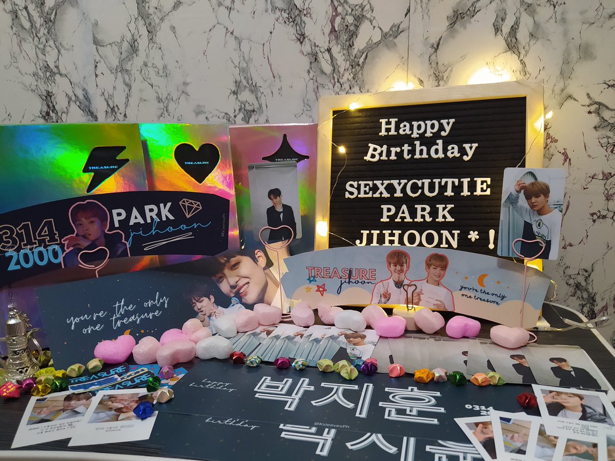 KsleevesPh's tweet photo. Late celebration of our SexyCutie Leader,  Park Jihoon.✨

📌Inclusions are packed and ready to ship. 
Special thanks to @Sevenprints_ for the best quality cupsleeves, banner &amp; pc.

Again Happy Birthday uri leader-nim🎉
#SexyCutieParkJihoon
@treasuremembers https://t.co/AeGzjXEERN