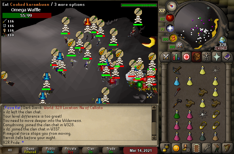 OSRS_VR's tweet image. Clumps &amp;amp; Claws.
Thanks @25_Buttholes for the donations last night.