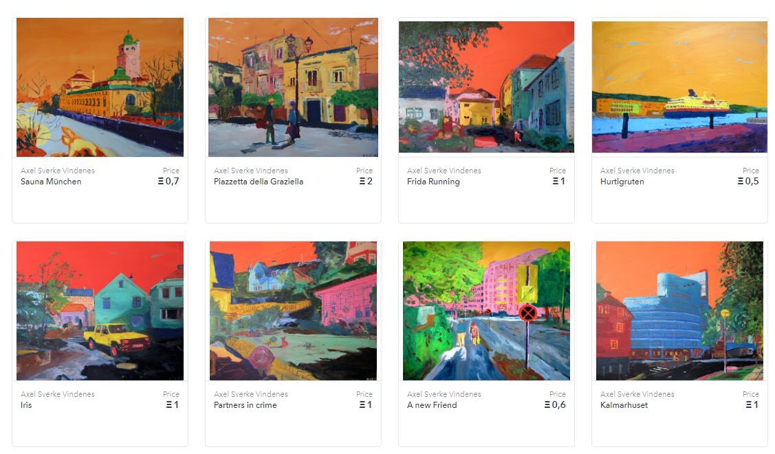 I am now selling my art as #NFT <a href="/opensea/">OpenSea</a>! This new #cryptoart stuff is amazing. Give the power back to the artists! 💪🏻 Check out my collection: opensea.io/collection/axe…