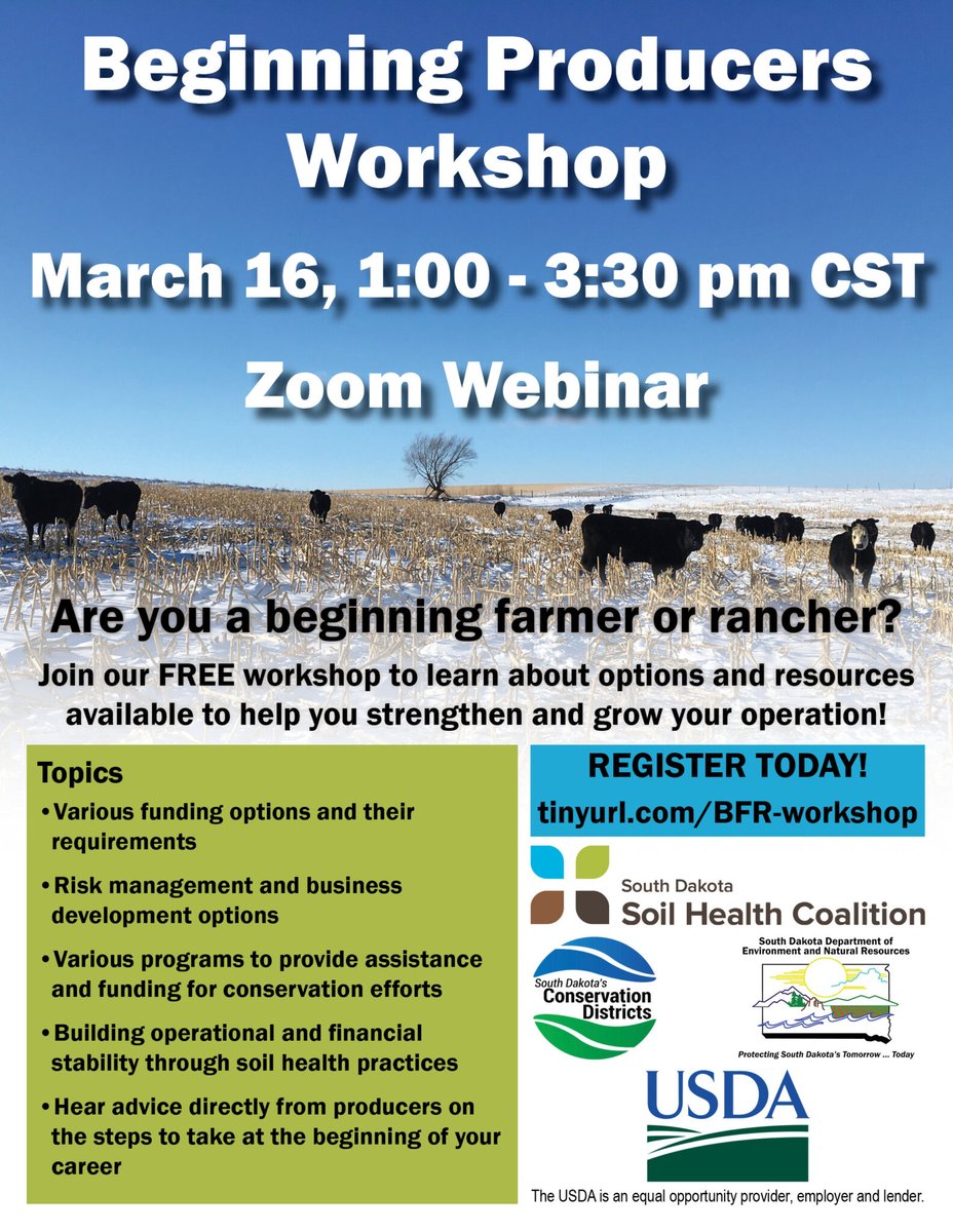SDSHCoalition's tweet photo. Don't miss out on our Beginning Producer Workshop set for Tuesday, 1-3:30 p.m. CDT. Register today! Learn more at https://t.co/2svBmyaI8z https://t.co/5L3Dyg3Zql