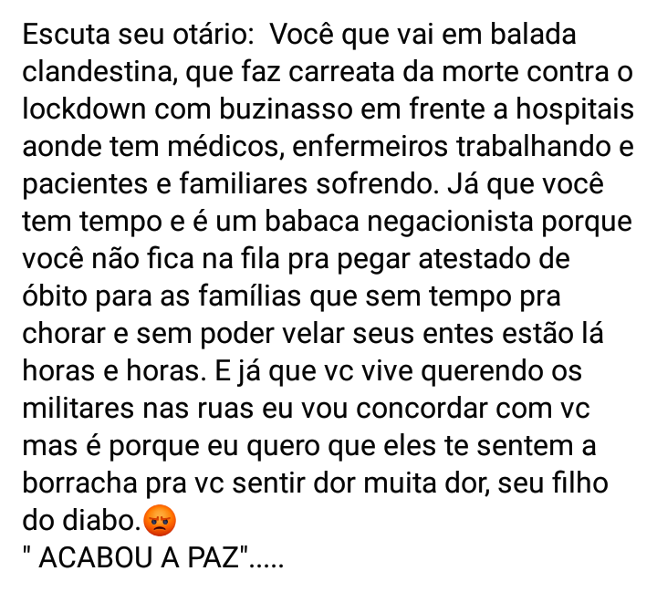 Acabou a paciência com o gado😡