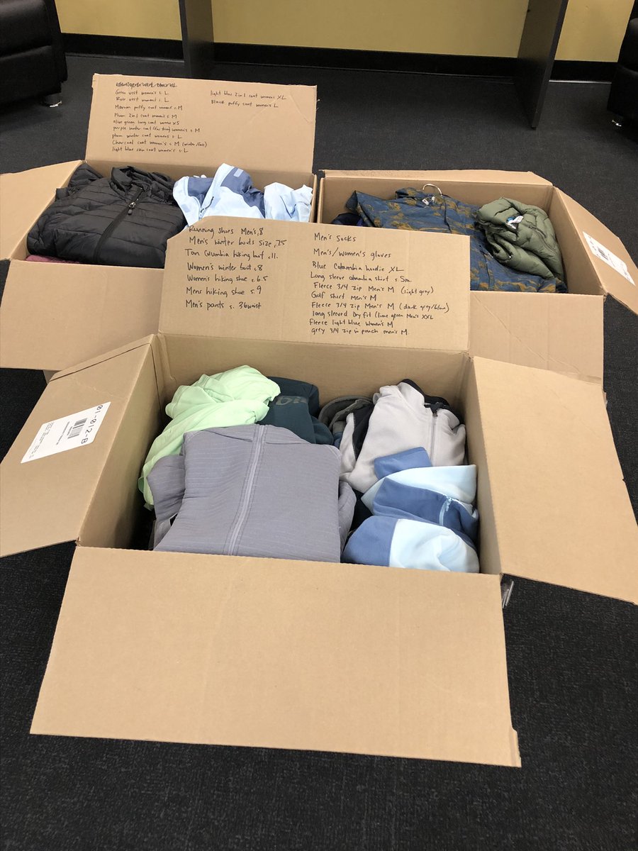 We are so grateful for #Columbia’s donation to our school. Brand new outerwear and boots for our students in need! Thank you Columbia! <a href="/KSS_ldsb/">Kingston Secondary School</a> <a href="/M_Connelly/">Margaret Connelly</a> @VP_ModVan_KSS <a href="/LimestoneDSB/">Limestone District School Board</a>