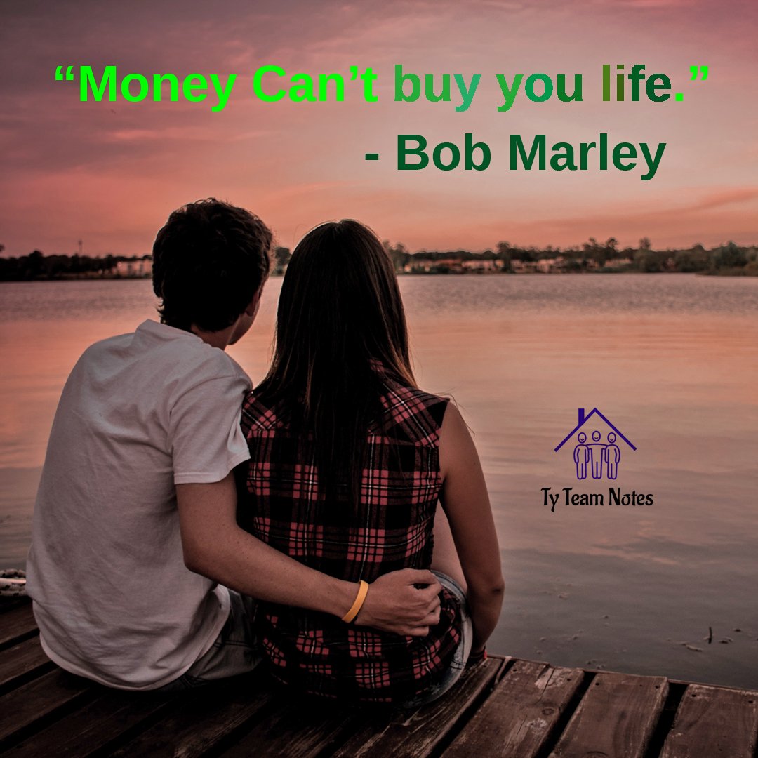 TyTeamCreations's tweet photo. Don't forget the #important things. 
#MondayMood #money #wealthmanagement #Investment #LifeLessons #bobmarley https://t.co/vNF5jnOZ8v