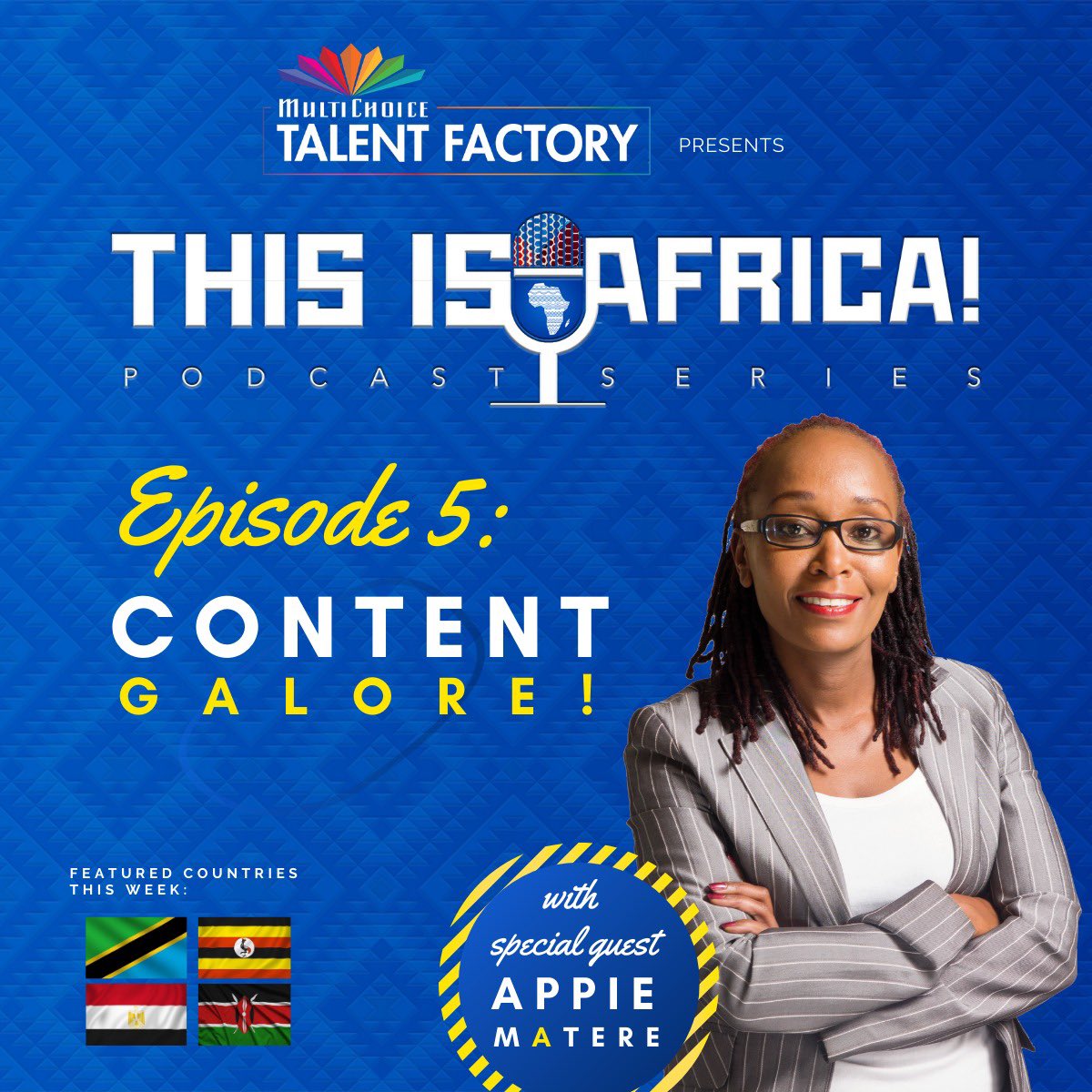MCTalentFactory's tweet photo. Episode 4 of This is Africa is now streaming!
click here to check it out on the MultiChoice Talent Factory Portal.
https://t.co/qN1nUnE2hu
#mtf #mtftia #multichoicetalentfactory https://t.co/ivgHst9nuB