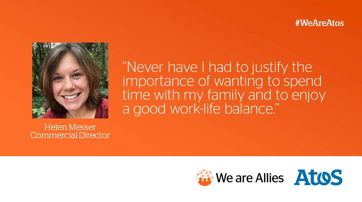 Our people make us who we are, and our allies are a core part of our business. Meet Helen Messer, who discusses her experiences working for Atos as part of our new Allies case study series: okt.to/X3op1n
#WeAreAtos #WeAreAllies