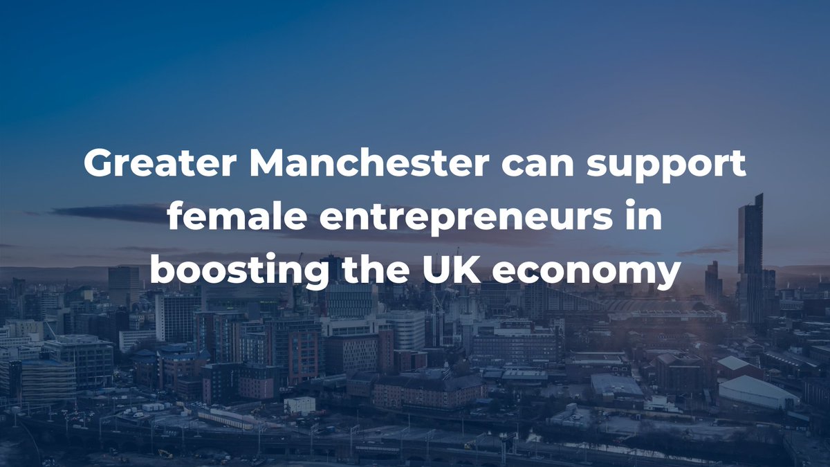 This article from @GMLEP Co-chair @Loucordwell and board member @EliseWilsonStk makes the case for #GreaterManchester as the perfect place to support female entrepreneurs in boosting the UK economy and leveling up.

gmlep.com/insights/great…

#VisionGM #FemaleEntrepreneurship
