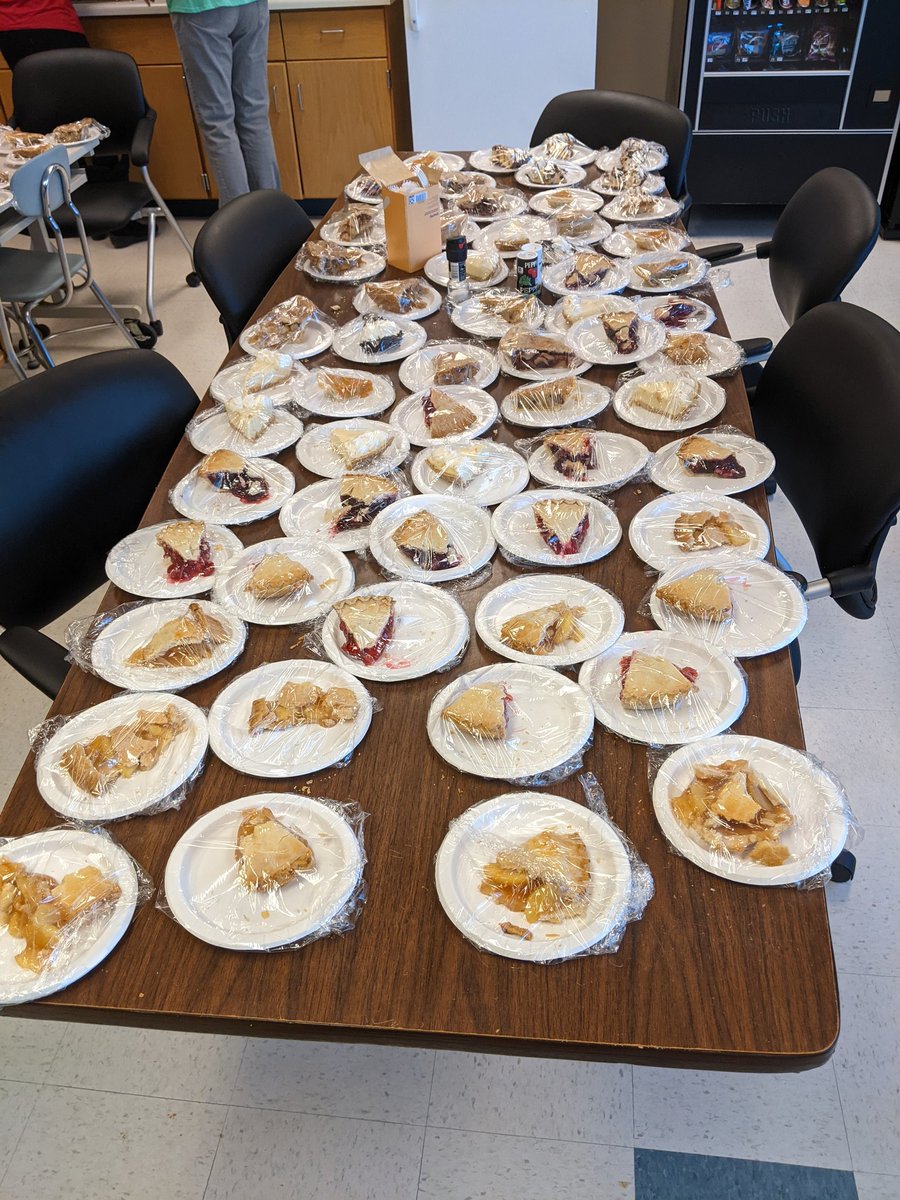 LetchworthCTA's tweet photo. Covid can't steal pi day from us twice!  @lcs_indians https://t.co/8jSe99SqF4