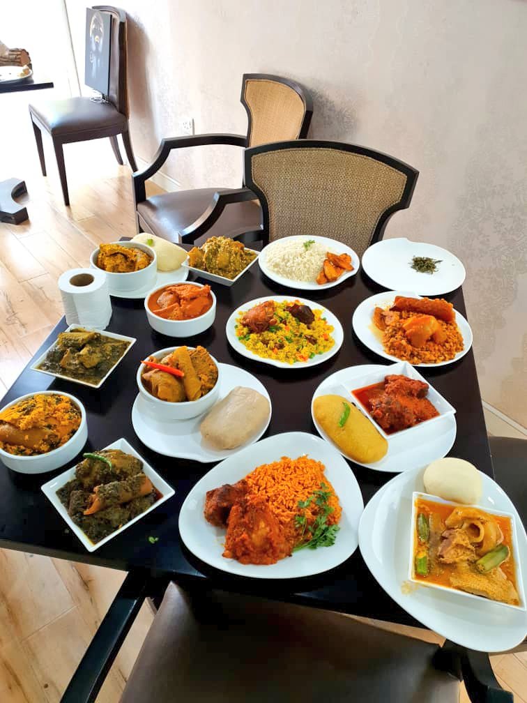 IfeanyiAbraham's tweet photo. Nigerians are investing in the UAE. A new African restaurant with food from West Africa, East and South Africa is opening up in Al Barsha, #Dubai and I got invited to taste the food๐ฅฐ and just experience the ambience. Their 2nd in the UAE
#NigeriansInDubai #BlackExperts https://t.co/ZFfMqysq6E