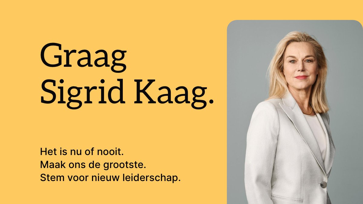 We stijgen opnieuw flink in de peilingen! Het is nu of nooit. Stem voor nieuw leiderschap. 🔥🔥🔥

#HupKaag #stemD66