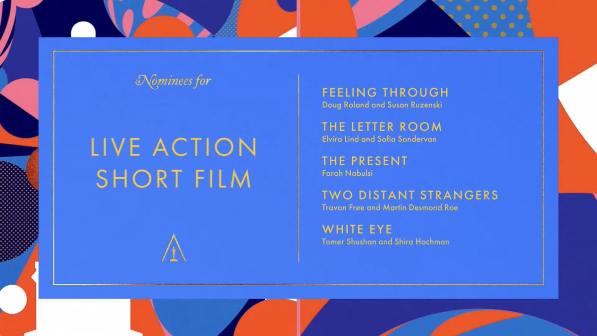 Cinemathon's tweet photo. #OscarNoms #Oscars #Oscars2021 #shortsfilms https://t.co/A6Glw3keQ6