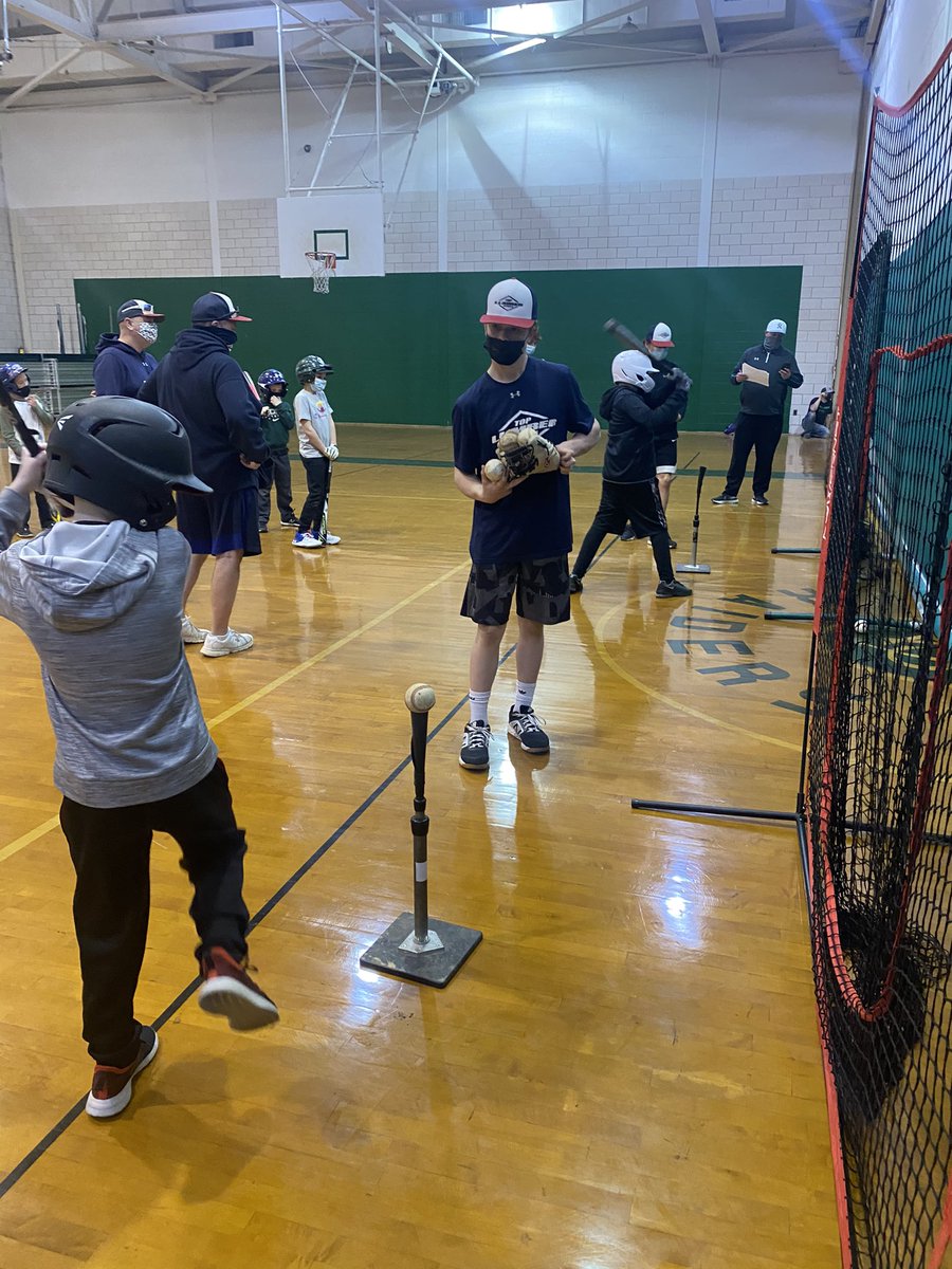 TLFutures's tweet photo. Long day for these young men.  First completing our 10 week offseason program with a couple of hours of practice, and then volunteering for a couple hours at SAA’s evaluations.   It was great experience, as a lot of these boys grew up playing in the Ridley Township League. https://t.co/N60Q8xH6GE