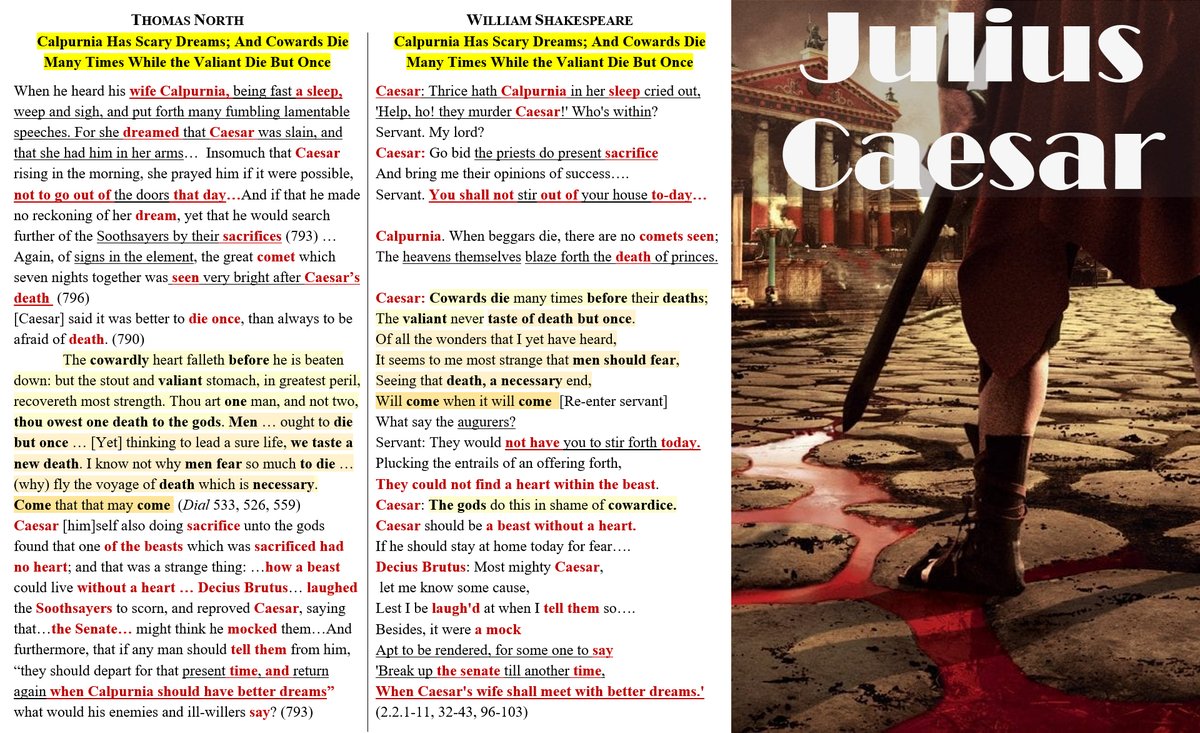On 3/15, many of my #Shakespeare friends post "Remember the ides of March," but let's also remember Thomas North first wrote that line as well as many of the passages in the tragedy, wp.me/pck4h5-uq,  <a href="/SirThomasNorth/">Thomas North</a>, #northbyshakespeare