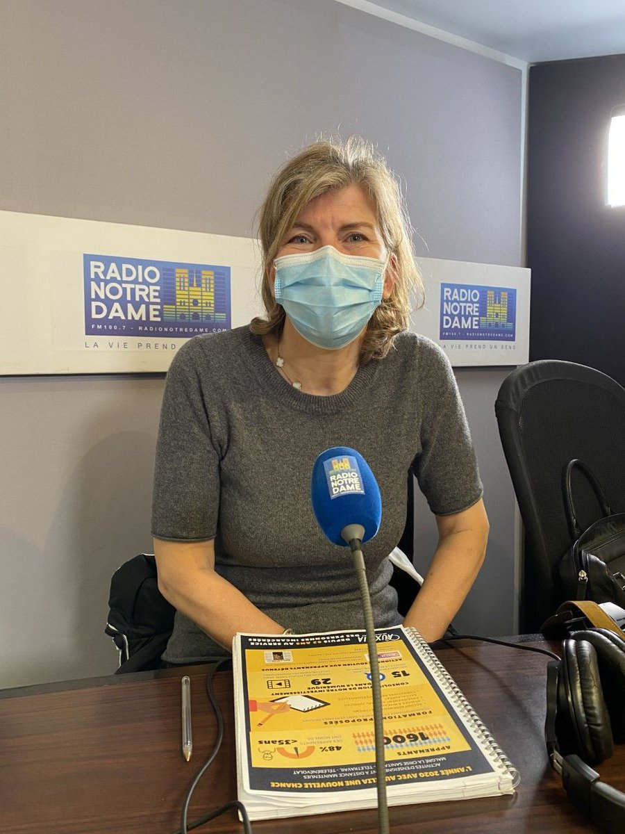 radionotredame's tweet photo. "Leur donner une nouvelle chance dans la vie"

#Rencontre avec Alessandra Flahaut, directrice @AssoAuxilia_FR qui vient en aide aux personnes en difficulté #temoignage #formation #reinsertion #prison #handicap #solidarite #Covid19

▶️ https://t.co/0CDaYsaiPh https://t.co/OedrOcySJR