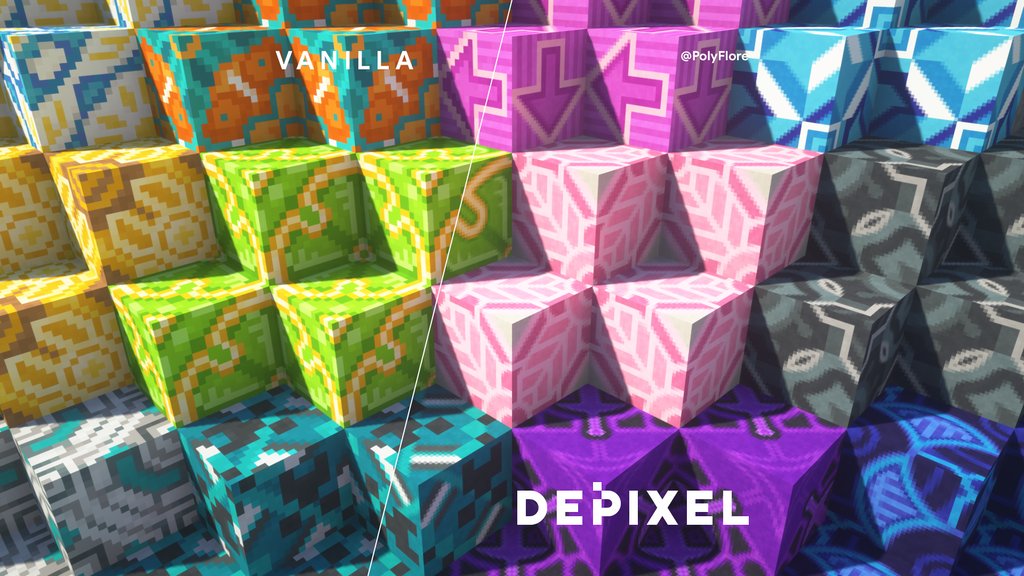 PolyFlore's tweet photo. Glazed terracotta with #Depixel. https://t.co/zZisBMQLBU
