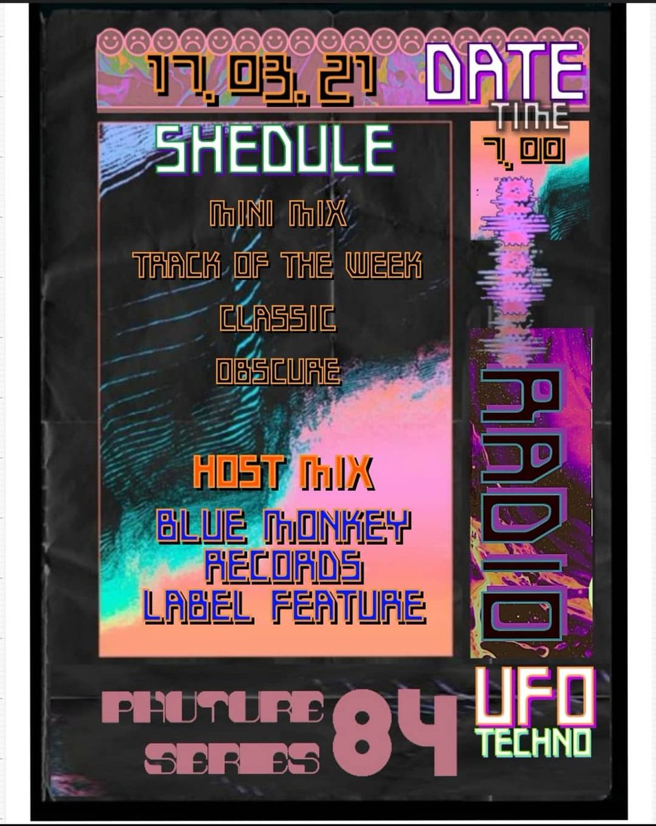 MSt4te's tweet photo. This week's techno radio show..Wednesday 7pm link in bio...don't miss out 😎 https://t.co/PNhoh3vbzr