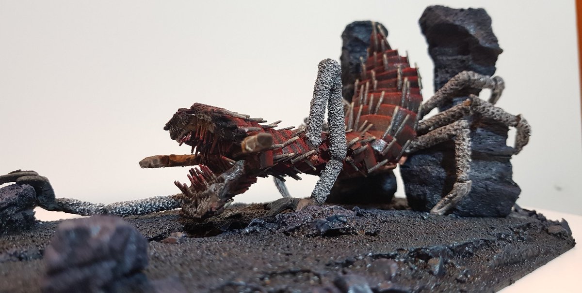 thesonicdark's tweet photo. Finished and submitted! #monster #dungeonsanddragons #scratchbuild #craft https://t.co/a3qWKFMxzx
