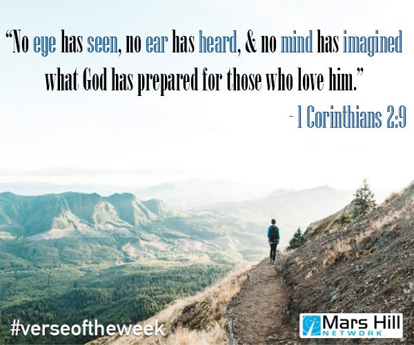 marshillnetwork's tweet photo. #verseoftheweek #marshillnetwork #hopeinthejourney
1 Corinthians 2:9 “No eye has seen, no ear has heard, and no mind has imagined what God has prepared for those who love him.” https://t.co/uYvz8ix6CE
