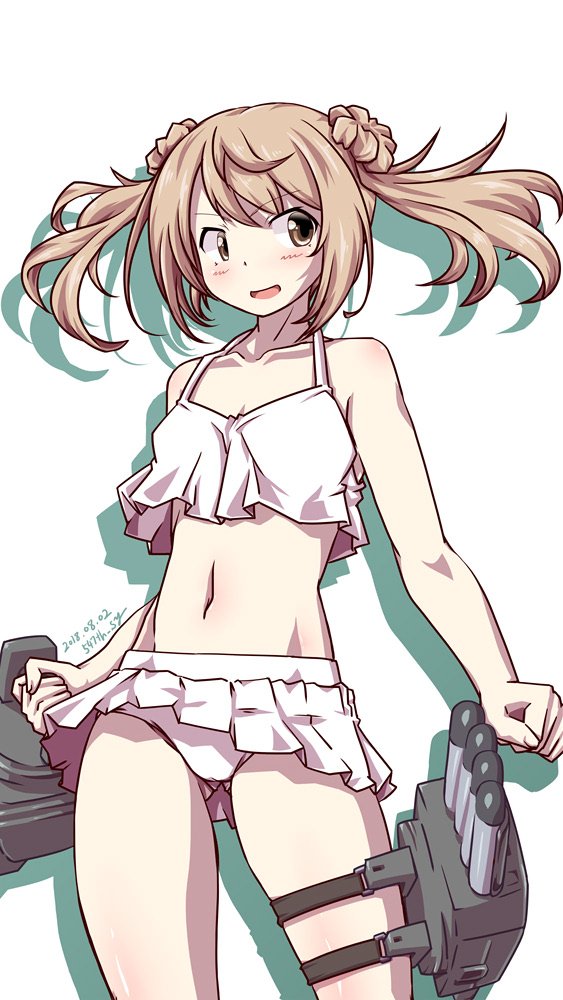 満潮(艦隊これくしょん) 「過去絵の再掲で満潮さんを描いた気になっておきましょう...
#満潮進水日 」|547th_syのイラスト