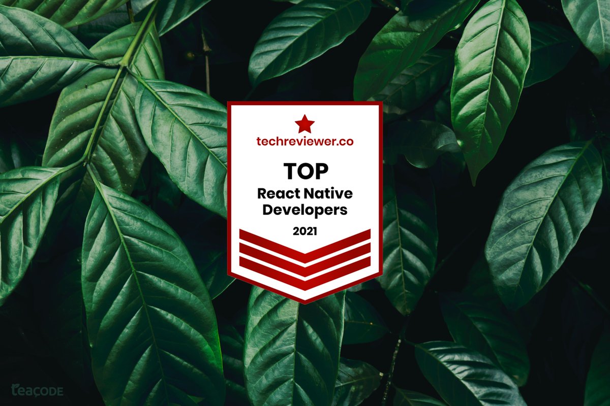 Teacode_io's tweet photo. We are really thrilled to be listed by Techreviewer as one of the top #reactnative #softwaredevelopment agencies🌿💪
https://t.co/RbfStfUeQ3
.
.
.
#outsourcingsoftware #javascript #topreactnativecompanies #softwarecompany #typescript #software #coding #codenewbie https://t.co/q94mY54h38