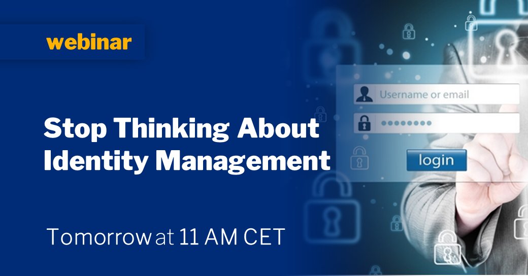 ATS_Int's tweet image. Webinar Alert! Join our panel of experts tomorrow Tuesday, March 16, 2021 at 11 AM CET as they discuss, Security/Identity management trends and other topics on security.

Book your place now! attendee.gotowebinar.com/register/24470…

#SAPIDM #authorization #securitysystem #identity #cybersecurity
