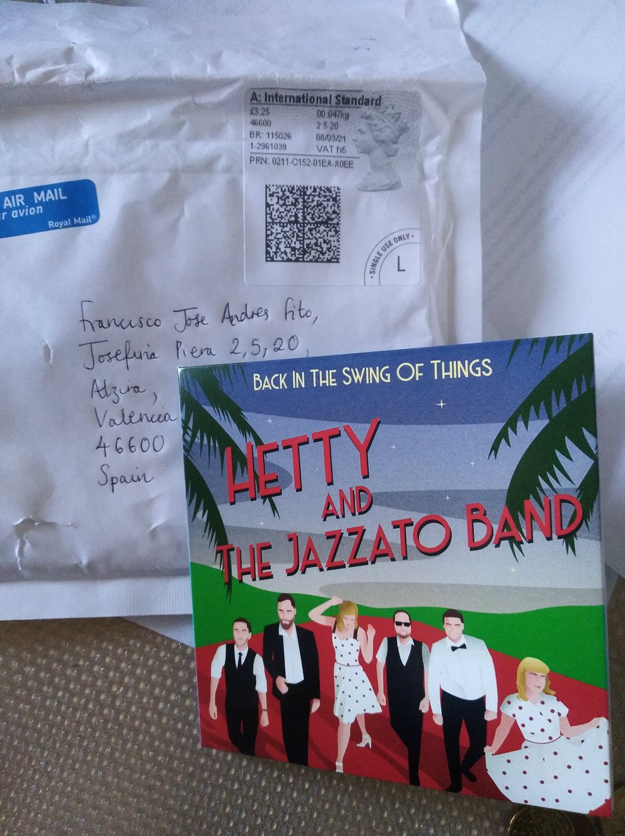 fcofito's tweet photo. @JazzatoBand Hello it's here...!!!
Thanks!!!! https://t.co/vt3Wn9lgI0