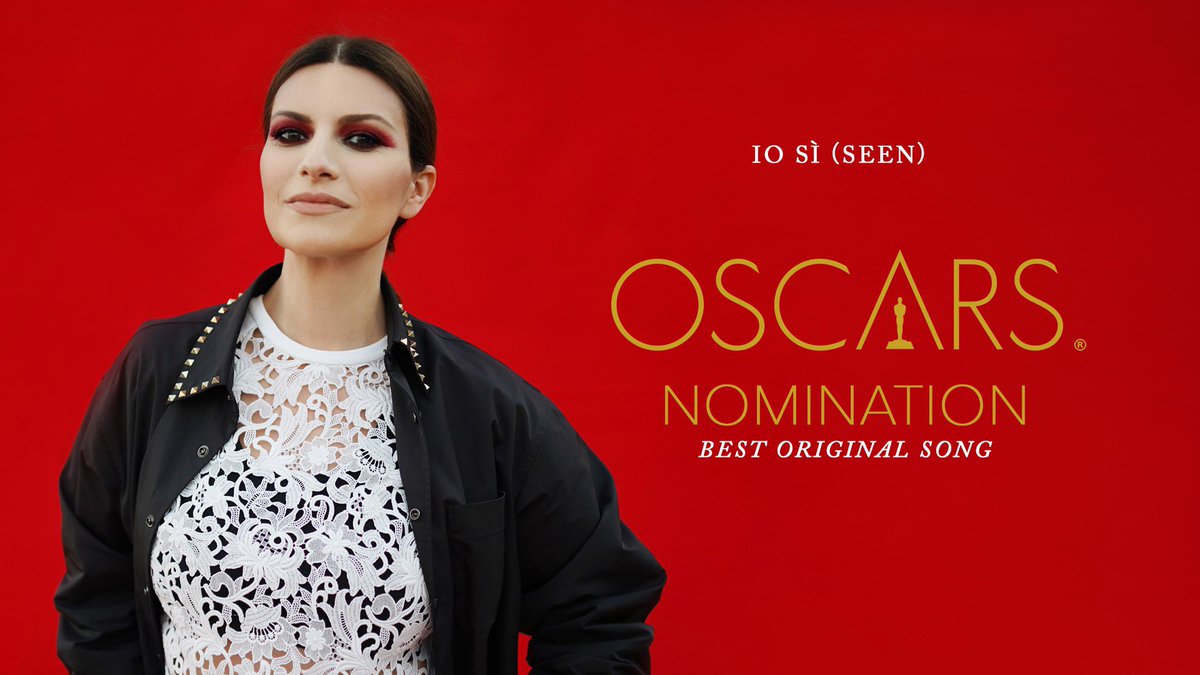 LauraPausini's tweet photo. #IoSìSeen Nominee for #BestOriginalSong @TheAcademy 

https://t.co/571jbvXNHk https://t.co/XGAUI7RyU9
